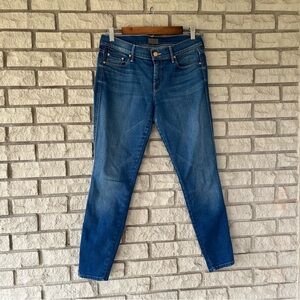 Mother Medium Wash The Vamp Straight Legged Jeans Size 29